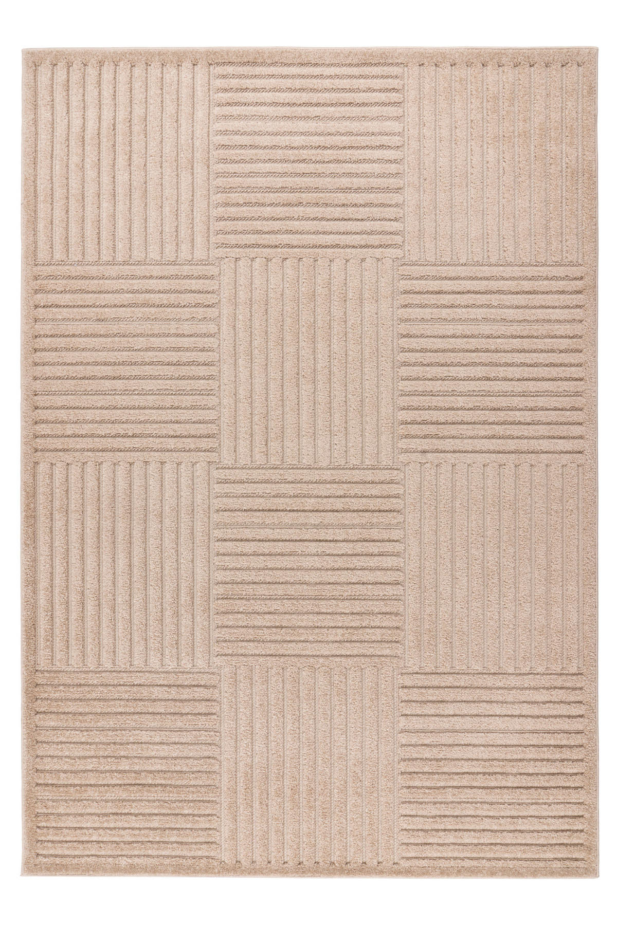 TKANA PREPROGA      120/170 cm    tkano  bež  - bež, Basics, umetna masa/tekstil (120/170cm)
