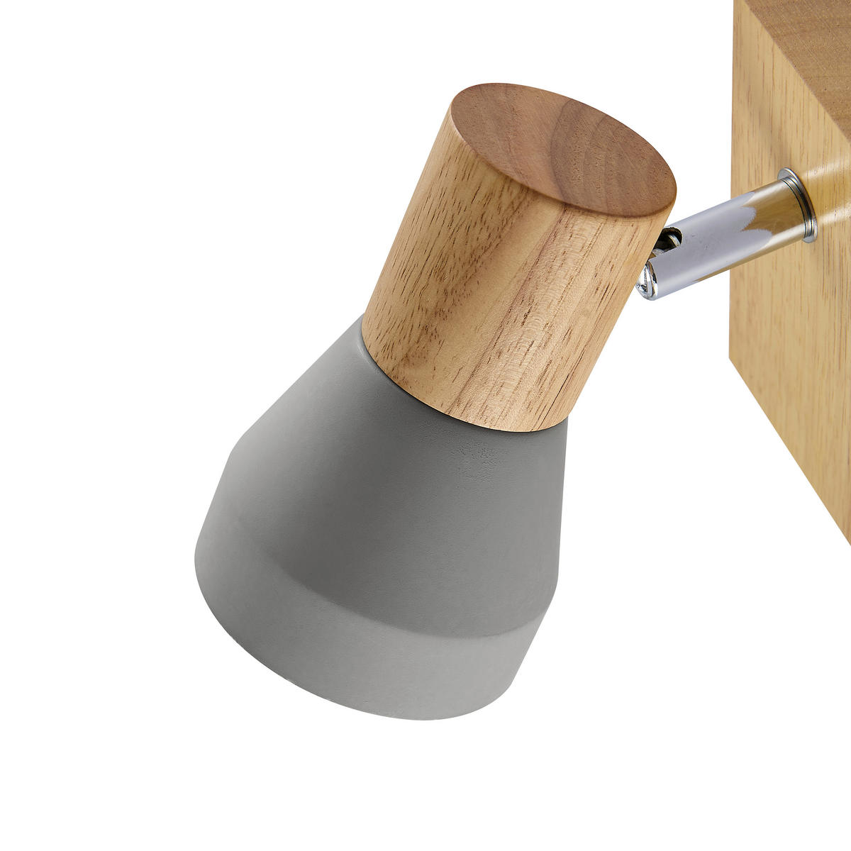 STRAHLER Alina 12,3/7,2/12 cm  - Eschefarben/Grau, Natur, Holz/Stein (12,3/7,2/12cm) - Novel