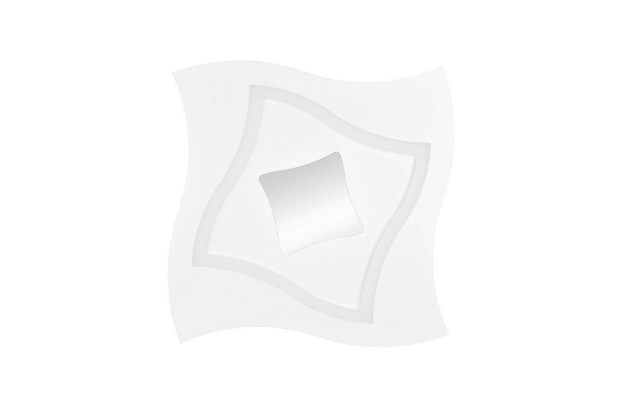 Plafonieră Cu Led - alb, Design, metal (50/50/6cm)