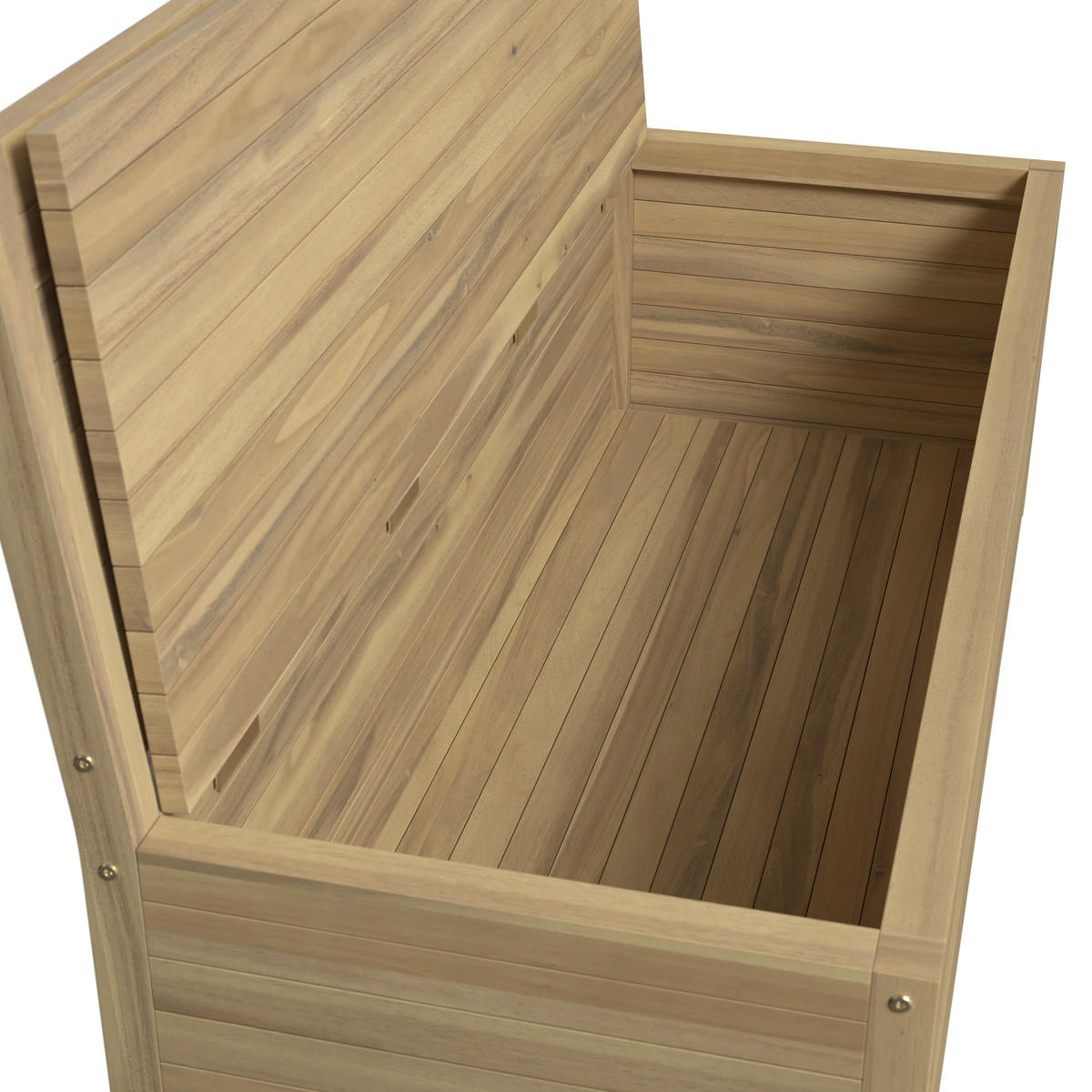 GARTENBANK 150/90/58 cm  in Akaziefarben  - Akaziefarben, ROMANTIK / LANDHAUS, Holz (150/90/58cm) - Ambia Garden