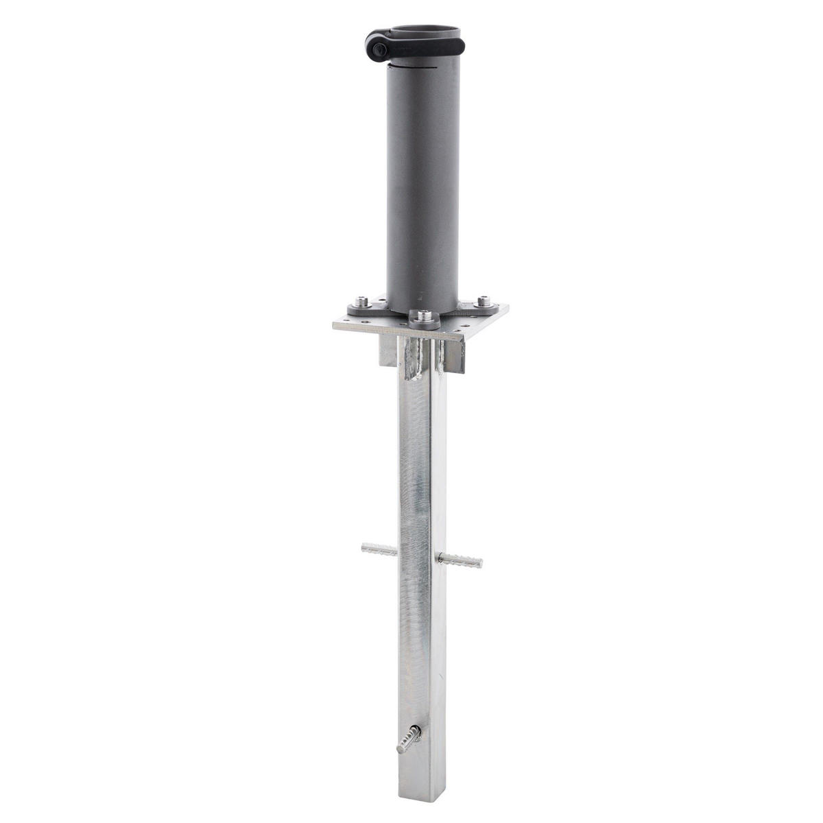 SONNENSCHIRMSTÄNDER - Silberfarben, Basics, Metall (13,5/50/13,5cm) - KNIRPS