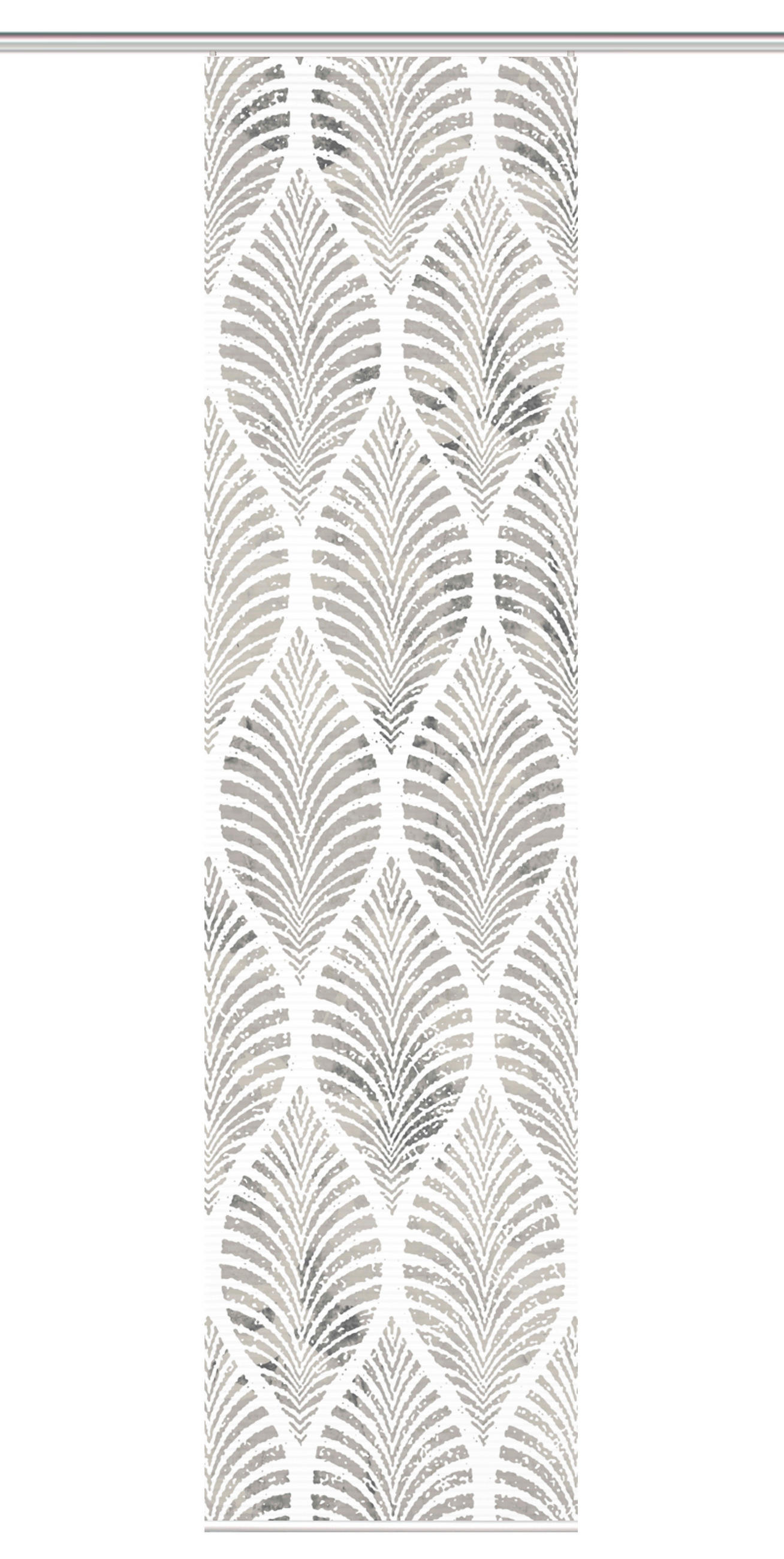 FLÄCHENVORHANG   halbtransparent   60/245 cm  - Grau, Natur, Textil (60/245cm)