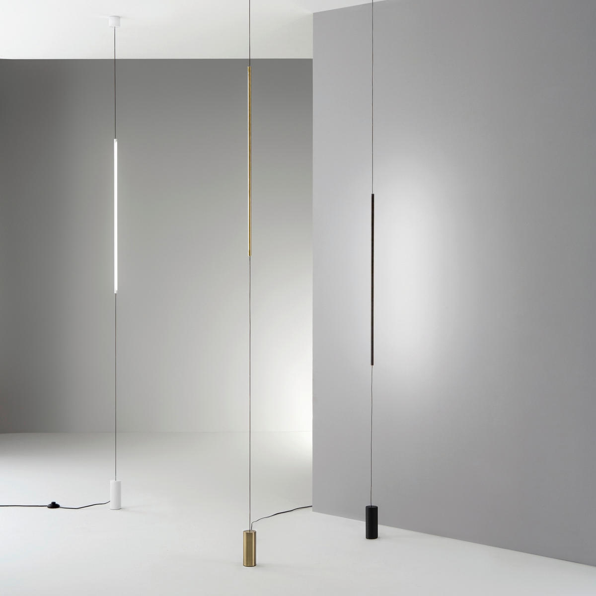 LED-WANDLEUCHTE 6/704 cm   - Schwarz, Design, Glas/Kunststoff (6/704cm) - Ideal Lux