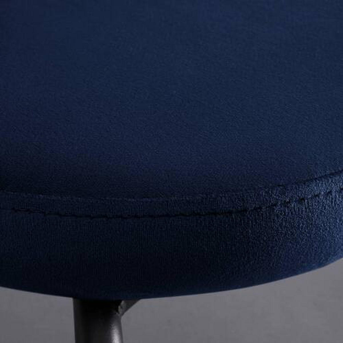 STUHL - Blau/Schwarz, MODERN, Holz/Textil (51/82/63cm) - Bessagi Home