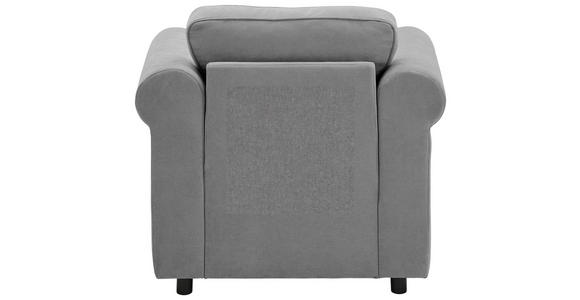 SESSEL in Chenille Grau  - Schwarz/Grau, KONVENTIONELL, Kunststoff/Textil (106/88/86cm) - Carryhome