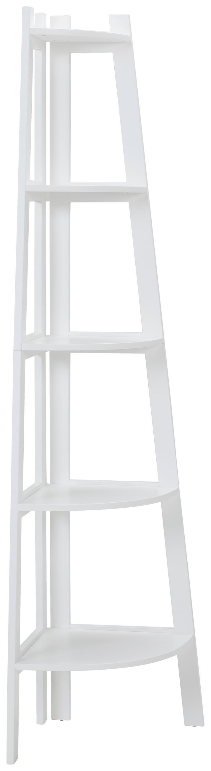 HÖRNHYLLA i 40/180/40 cm vit  - vit, Basics, trämaterial (40/180/40cm) - Carryhome