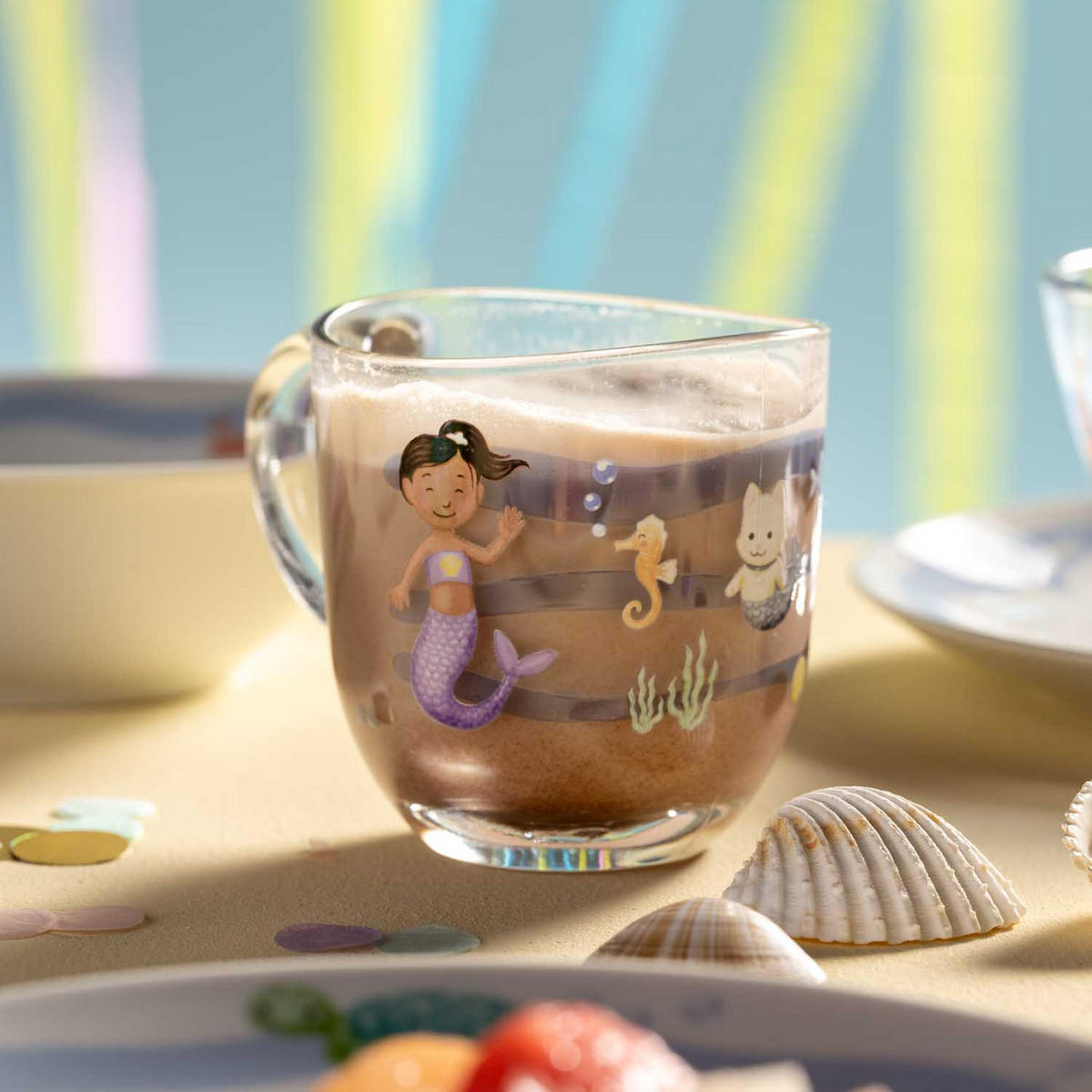 TASSENSET Bambini Aventura 6-teilig  - Trend, Glas (11,5/8,8/8,4cm) - Leonardo