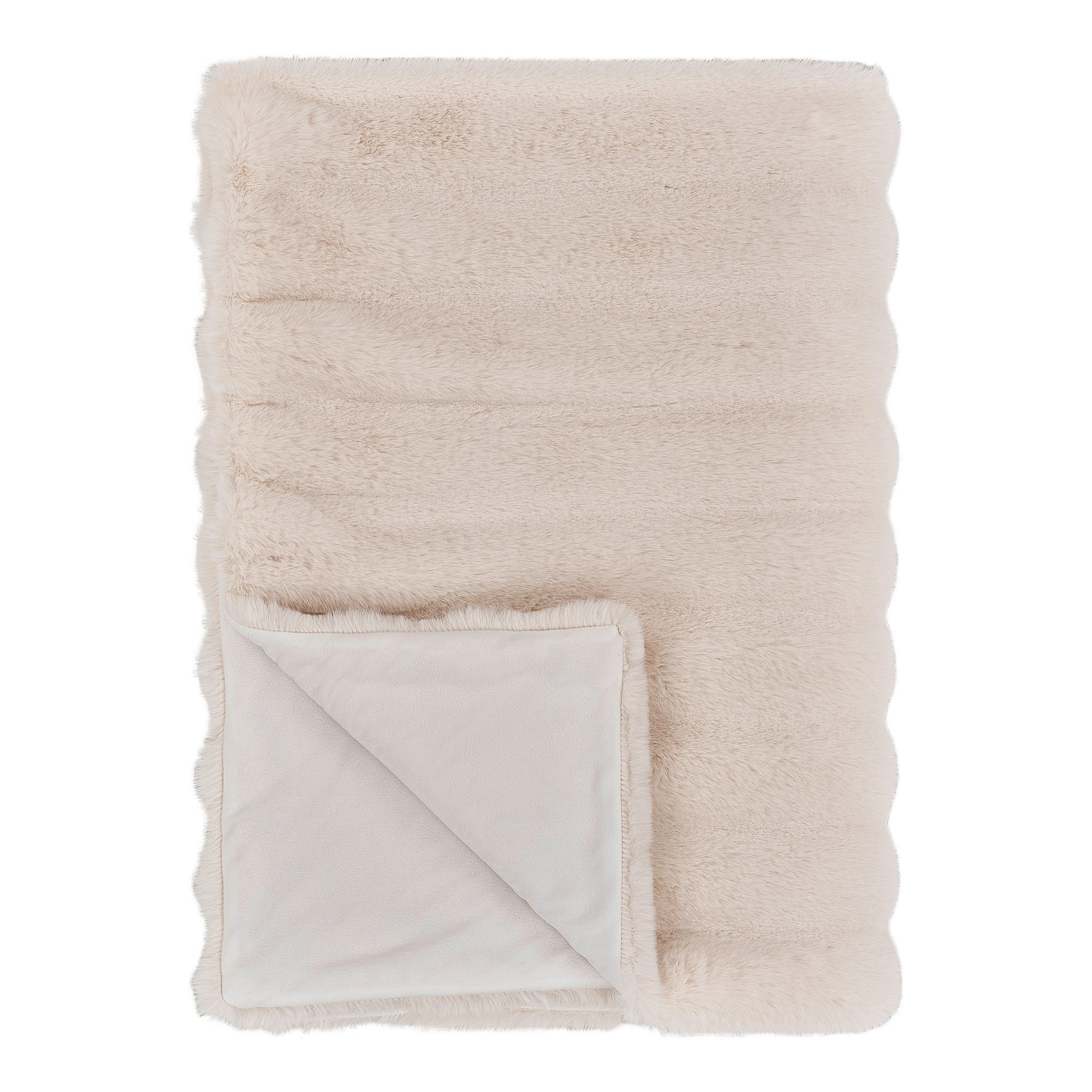 PLÄD 130/180 cm  - vit, Basics, textil (130/180cm)