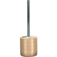 WC-BÜRSTENGARNITUR in Kunststoff  Kunststoff   - Edelstahlfarben/Naturfarben, Design, Keramik/Kunststoff (12/36,5cm) - Kleine Wolke