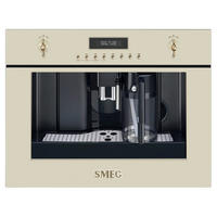 KAFFEEVOLLAUTOMAT CORTINA  - Creme, Basics, Glas/Metall (59,9/45,5/38cm) - SMEG