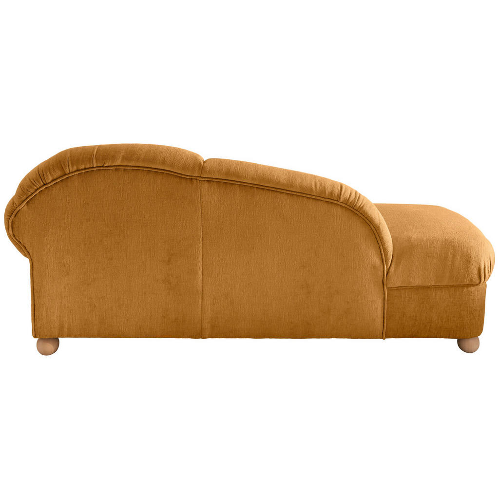 Thumbnail - Livetastic Ottomane Torello, Gold, Textil, Buche, Uni, 190x84x86 cm, Made in EU, Typenauswahl, seitenverkehrt erhältlich...