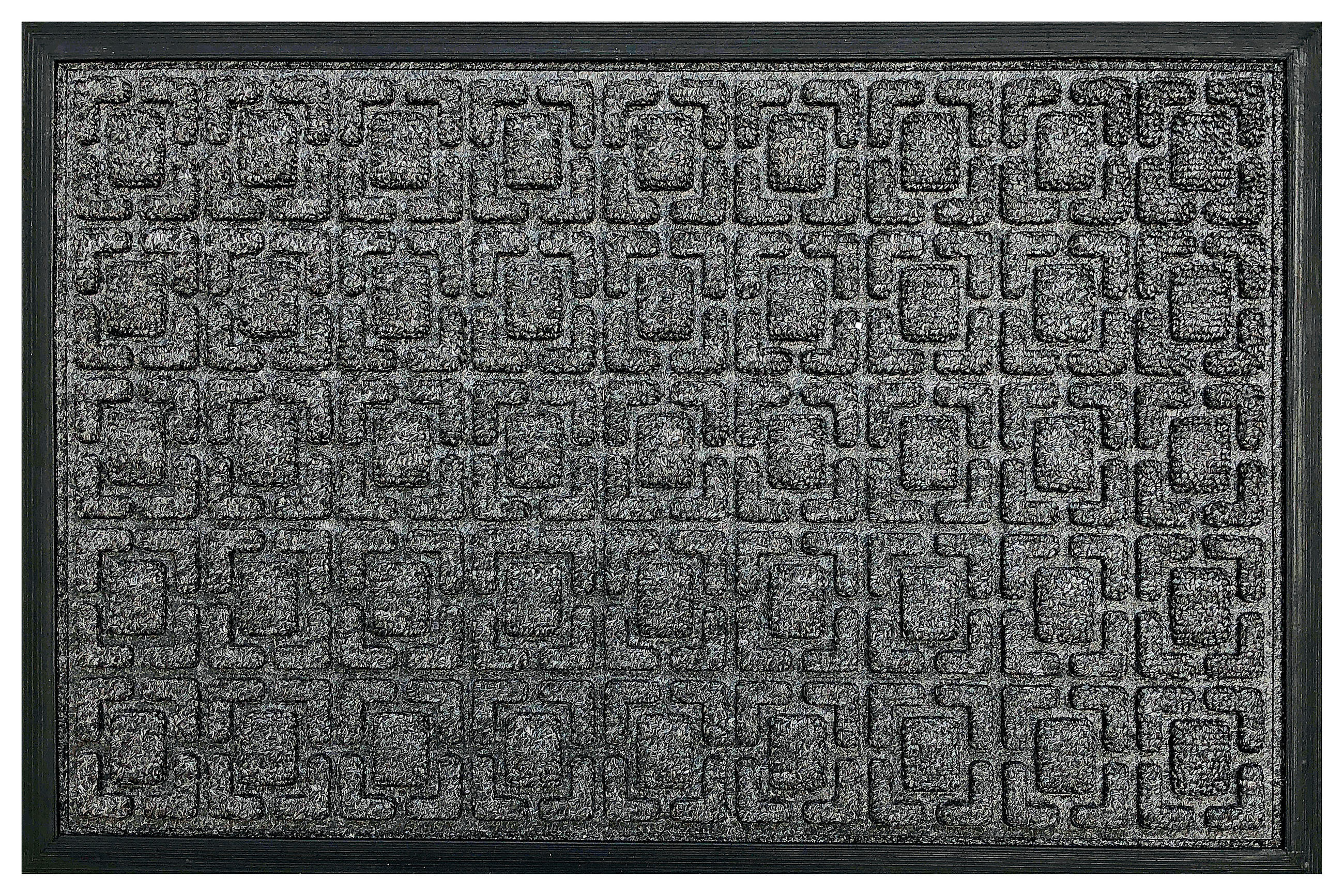 LÁBTÖRLŐ 40/60 cm  - szürke, Basics, műanyag/textil (40/60cm)