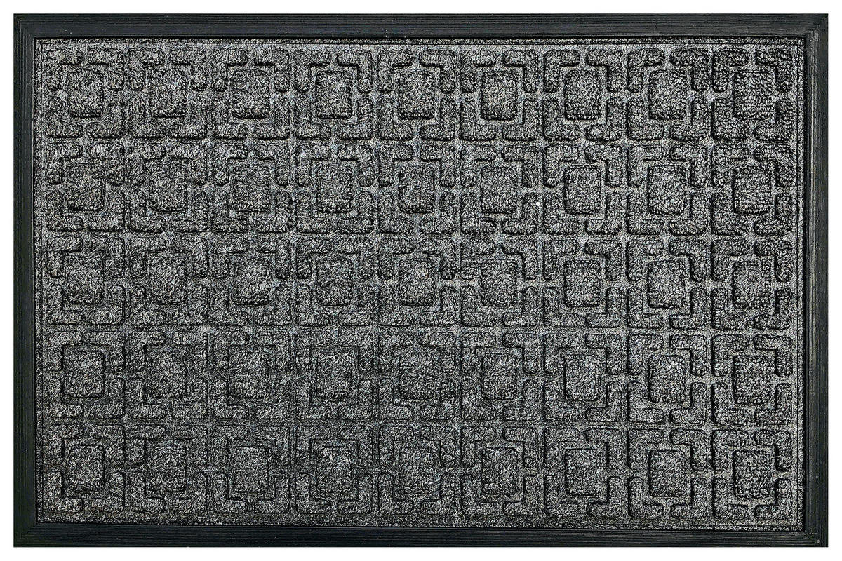 LÁBTÖRLŐ 40/60 cm  - szürke, Basics, műanyag/textil (40/60cm)