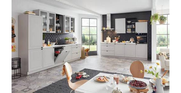 EINBAUKÜCHE - Grau, Design, Holzwerkstoff - Dieter Knoll