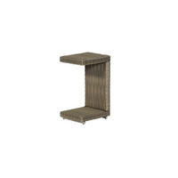 GARTENBEISTELLTISCH  - Grau, ROMANTIK / LANDHAUS, Kunststoff/Metall (33/64/42cm) - Gardenson