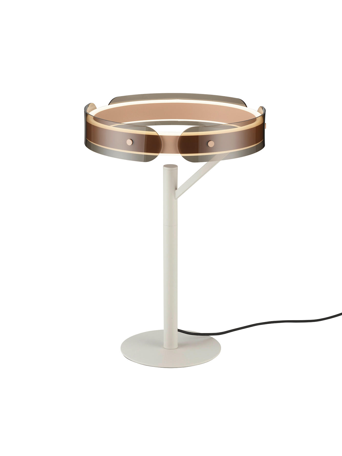 LED-TISCHLEUCHTE Valeria 30/44,5 cm   - Grau, MODERN, Kunststoff/Metall (30/44,5cm) - Musterring
