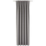 FERTIGVORHANG  blickdicht  140/245 cm   - Grau, KONVENTIONELL, Textil (140/245cm) - Dieter Knoll