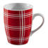 KAFFEEBECHERSET 4-teilig Keramik Porzellan Rot - Rot, Basics, Keramik (0,25l) - Homeware