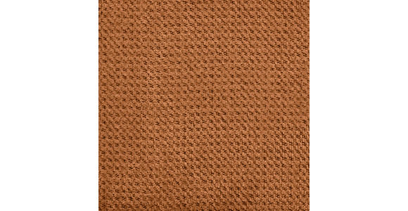 ECKSOFA  in Chenille Rostfarben  - Rostfarben/Schwarz, MODERN, Kunststoff/Textil (287/179cm) - Carryhome