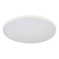 STROPNA LED-SVETILKA  NIELSEN //4000 K/230 V/ - bela, Konvencionalno, umetna masa (30/3,5cm) - Globo