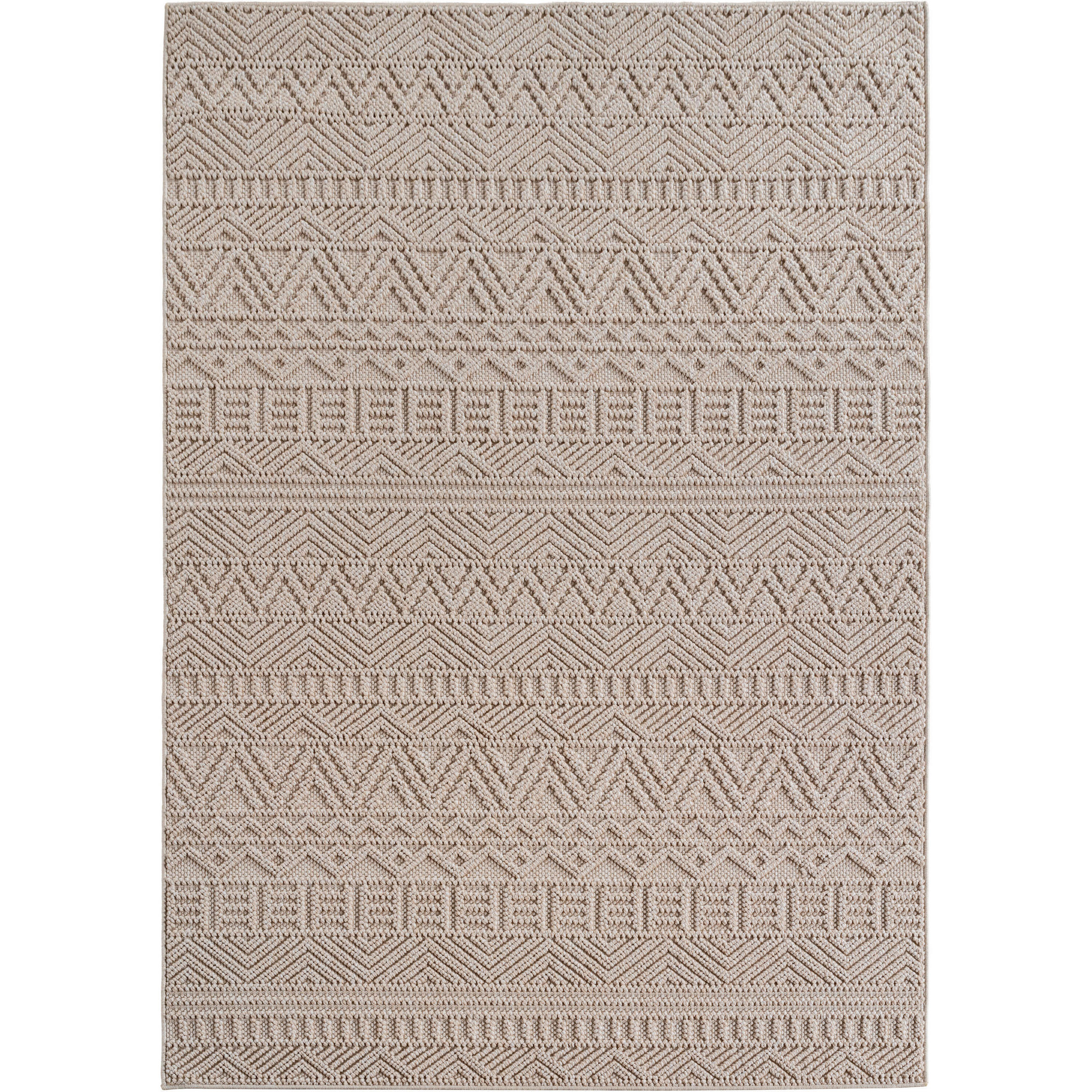Ayyildiz Flachwebeteppich Helix Beige 60x110 cm