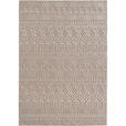 FLACHWEBETEPPICH 60/110 cm HELIX Beige  - Beige, Basics, Kunststoff/Textil (60/110cm) - Novel