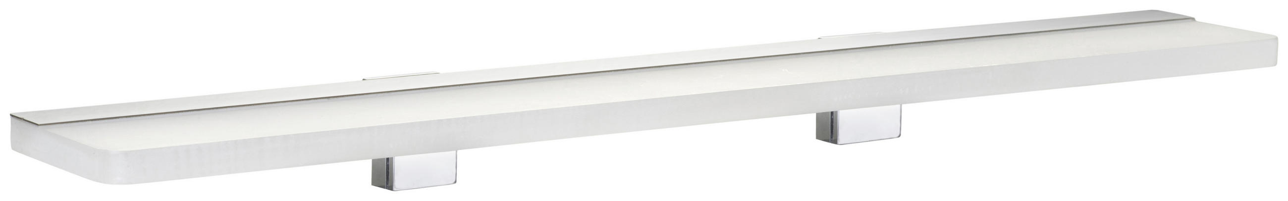 AUFBAULEUCHTE  - Alufarben, Basics, Kunststoff (50/4/8cm)