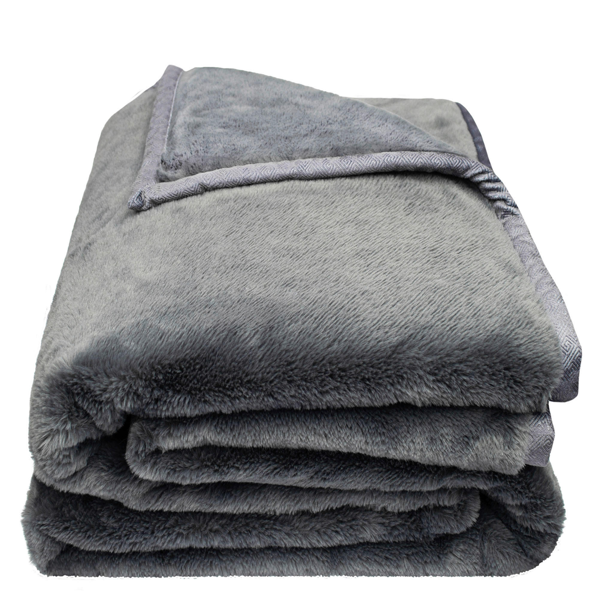DECKE 140/190 cm  - Grau, Basics, Textil (140/190cm) - Zoeppritz