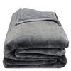 DECKE 140/190 cm  - Grau, Basics, Textil (140/190cm) - Zoeppritz
