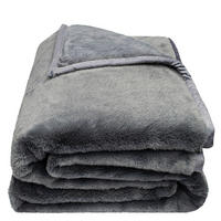 DECKE 140/190 cm  - Grau, Basics, Textil (140/190cm) - Zoeppritz
