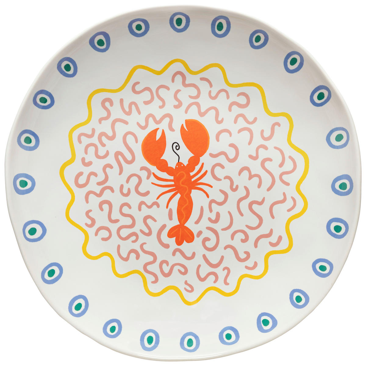 SERVIERSCHÜSSEL SUMMER BLISS   - Multicolor, Basics, Keramik - Costa Nova