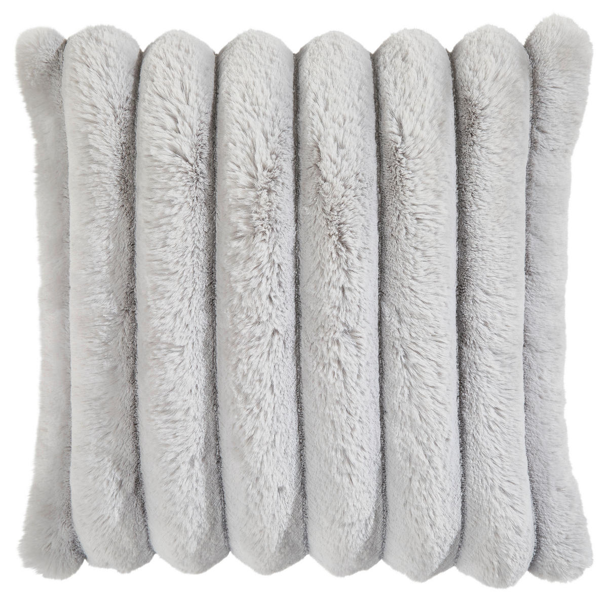 KISSENHÜLLE ZUZANNO 48/48 cm  - Silberfarben, Textil (48/48cm) - Novel