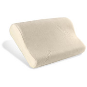 Nackenkissen - Weiß, Basics, Textil (50/31/10/7cm) - Tempur