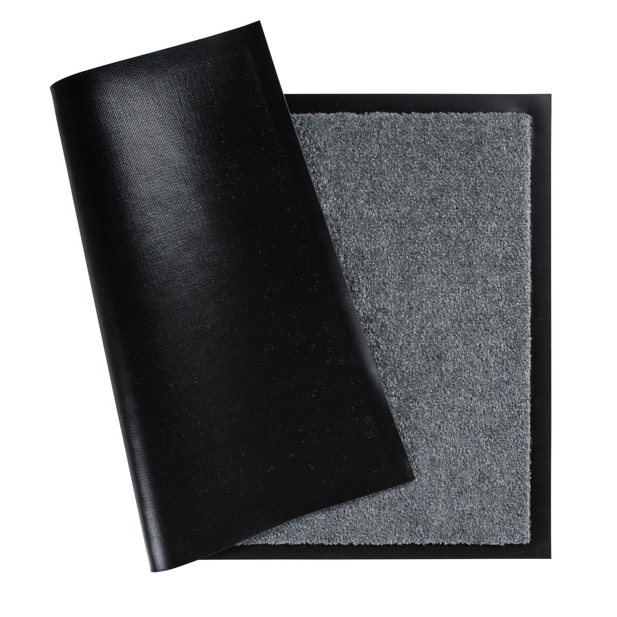 FUSSMATTE 60/90 cm Verdi  - Grau, KONVENTIONELL, Kunststoff/Textil (60/90cm) - Esposa