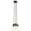 HÄNGLAMPA Elstead Brinley 21.6/25.6 cm  - bronsfärgad, Klassisk, metall/glas (21.6/25.6cm) - Elstead Lighting