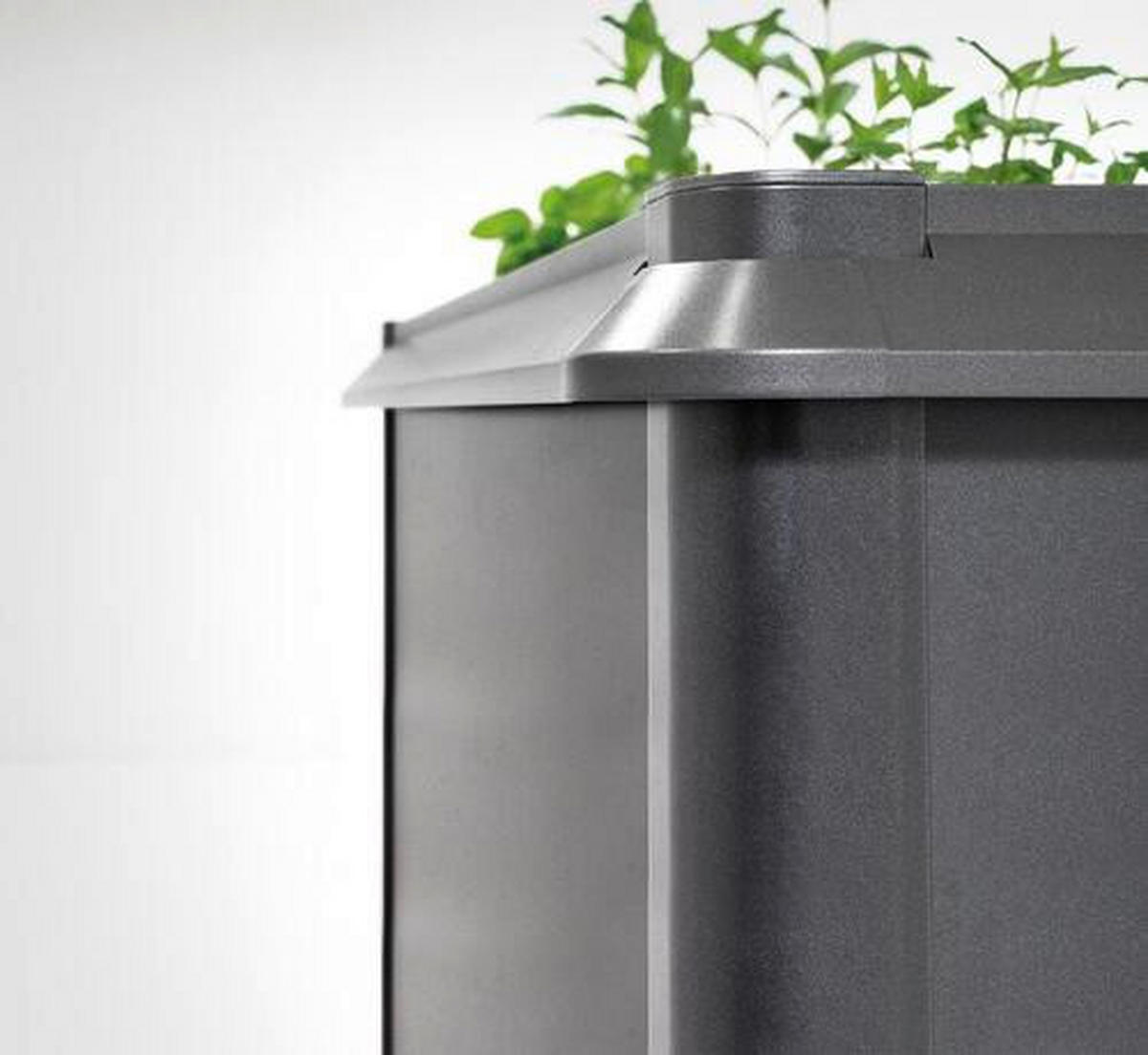 SCHNECKENSCHUTZ  - Dunkelgrau, Design, Metall (201/102cm) - Biohort