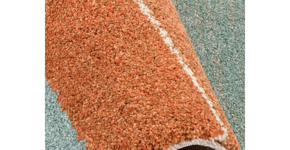 LÄUFER 80/200 cm Palazzo Alto Terracotta  - Terracotta, Design, Textil (80/200cm) - Novel