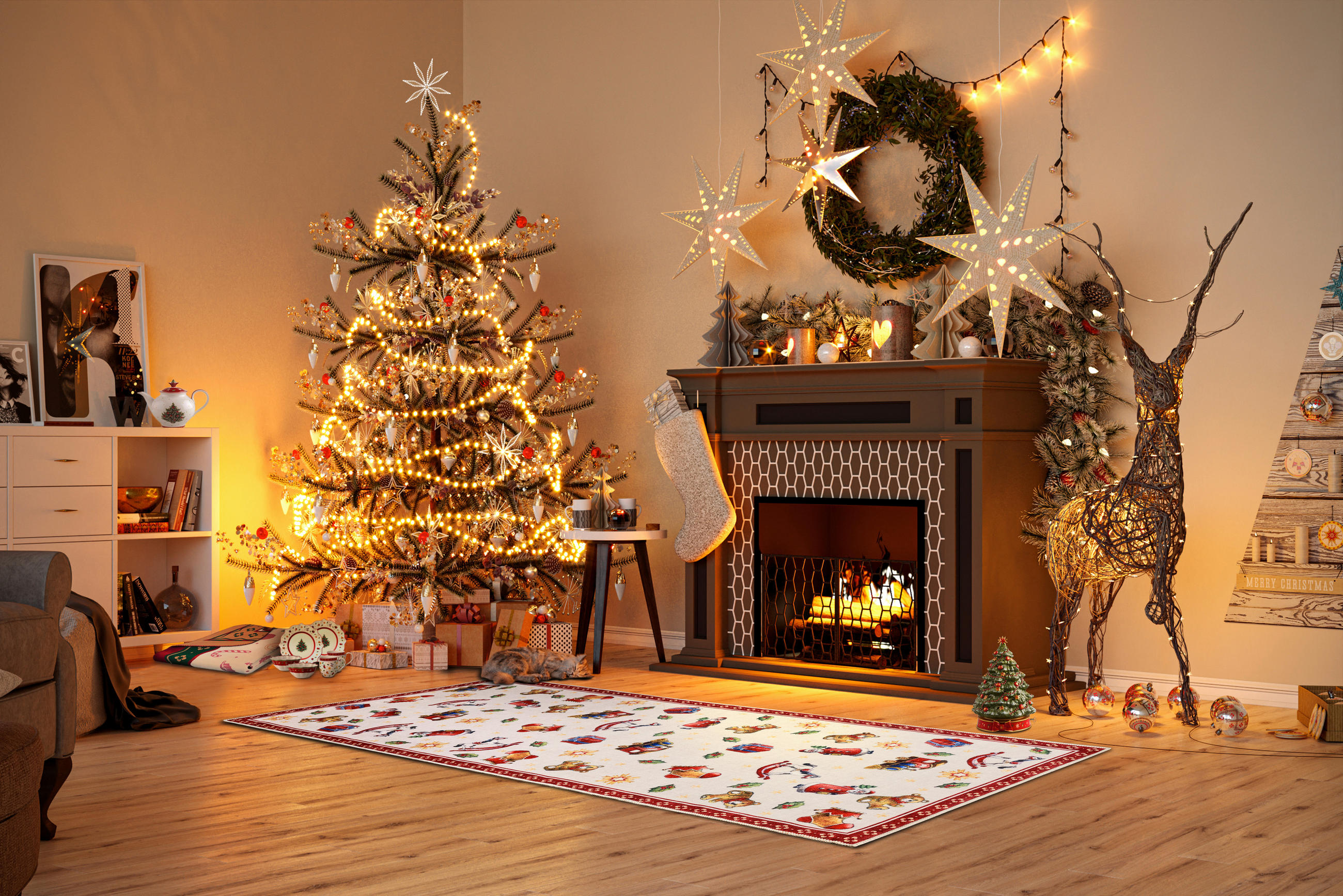 LÄUFER 80/200 cm Toy's Delight  - Rot/Multicolor, Design, Kunststoff/Textil (80/200cm) - Villeroy & Boch