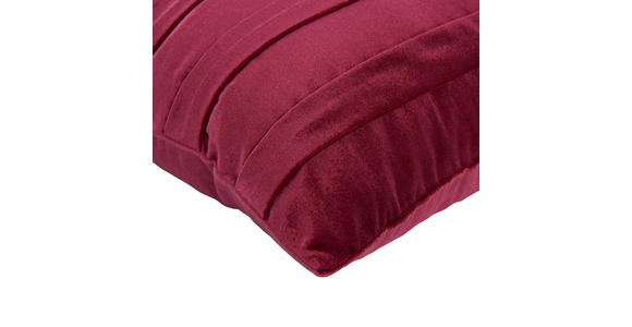 KISSENHÜLLE 45/45 cm    - Bordeaux, Trend, Textil (45/45cm) - Novel