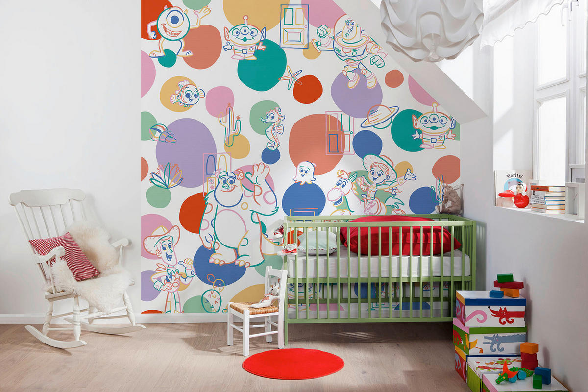FOTOTAPETE MEMORIES  - Naturfarben, Design, Textil (250/250cm) - Disney
