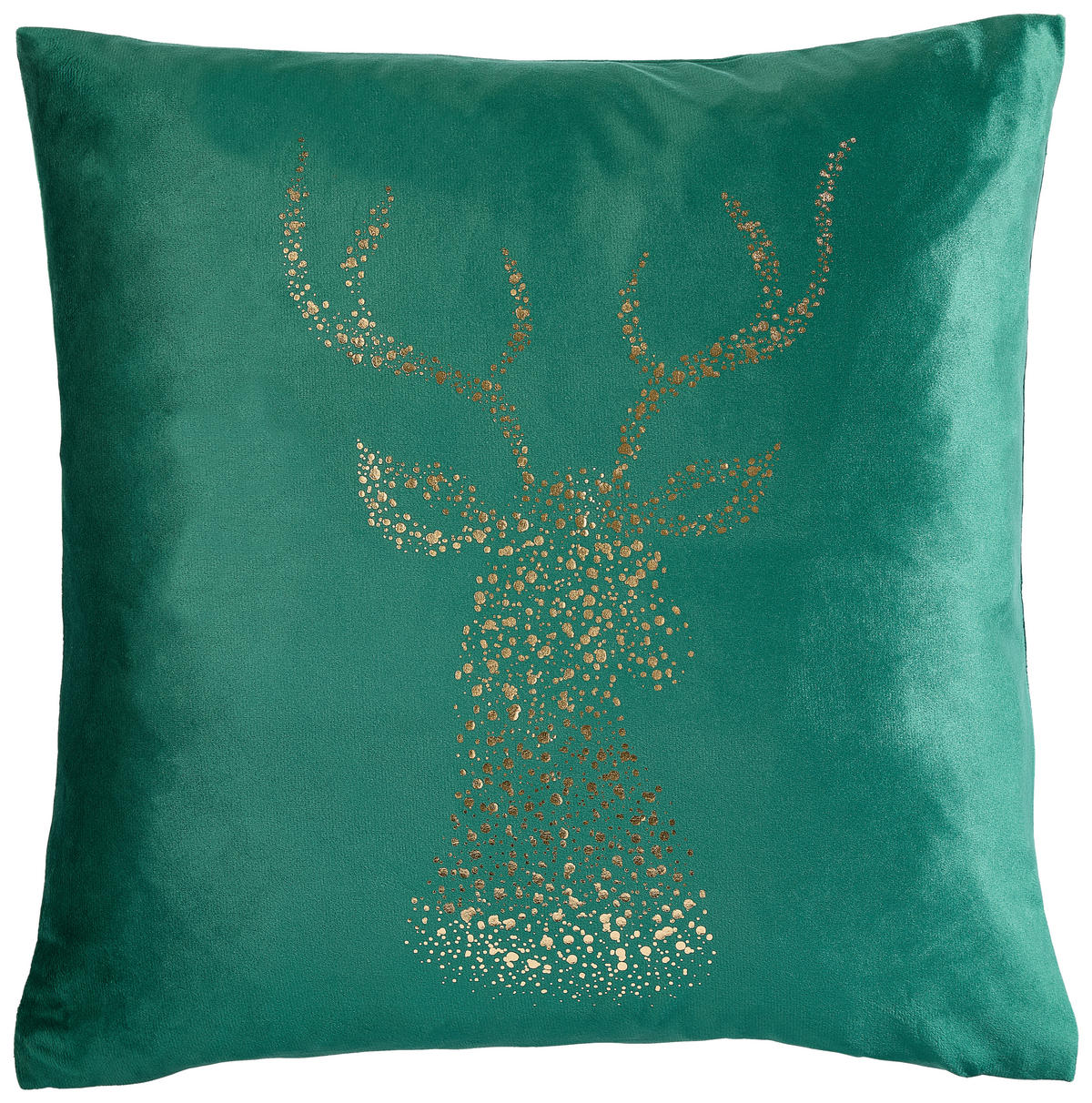 KISSENHÜLLE 45/45 cm  - Grün, KONVENTIONELL, Textil (45/45cm) - X-Mas