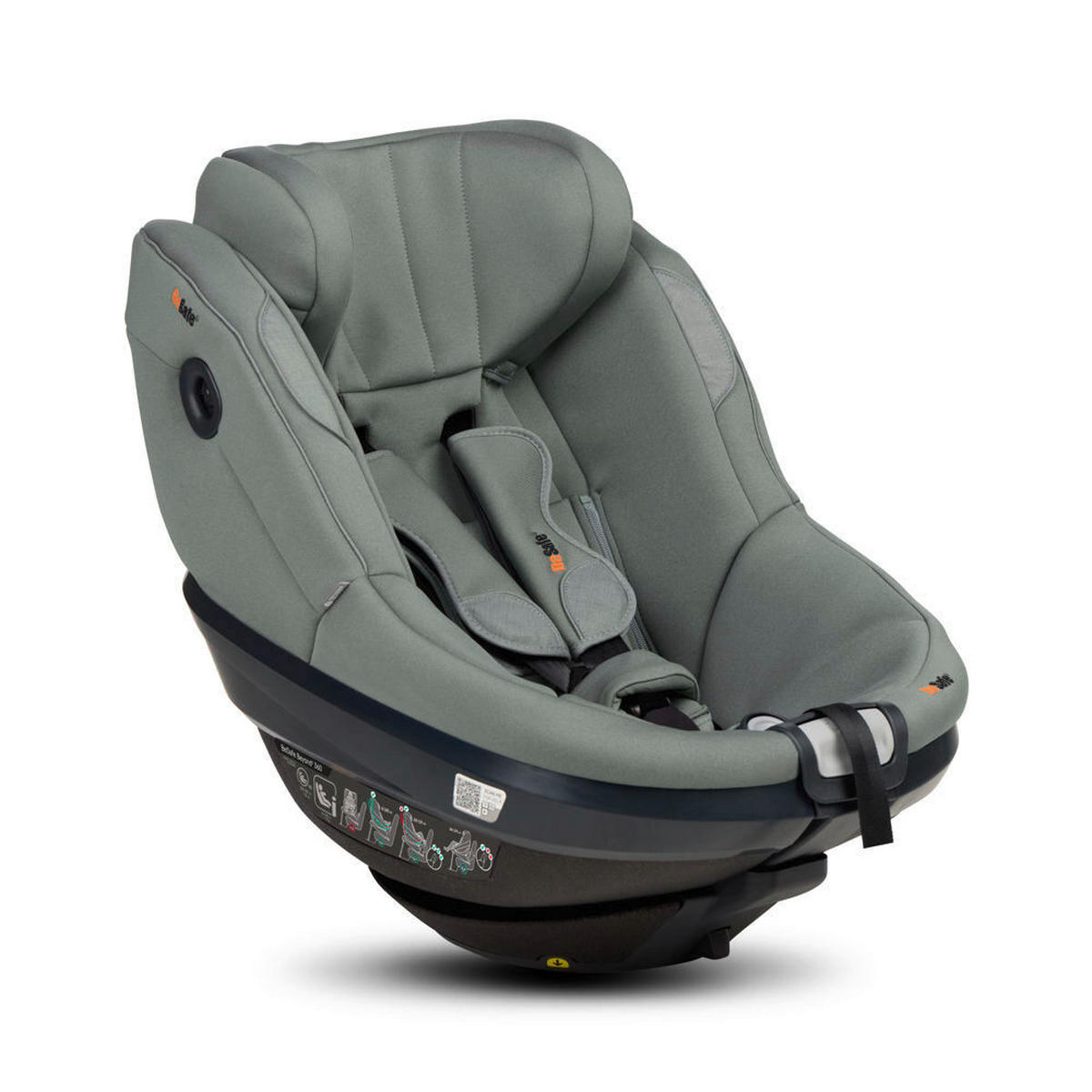 DJEČJA AUTOSJEDALICA  Beyond²  - boje kadulje/crna, Basics, tekstil/plastika (67/44/43cm) - Besafe