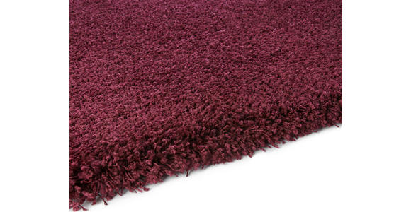 HOCHFLORTEPPICH 65/130 cm Bordeaux  - Bordeaux, Basics, Textil (65/130cm) - Novel