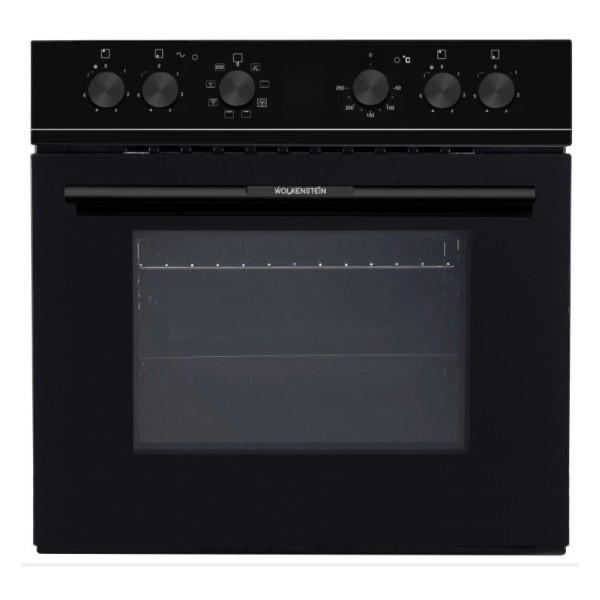 HERDSET WMOC 80  - Schwarz, Konventionell, Glas/Metall (59,5/59,5/55cm) - Wolkenstein