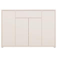 SCHUHSCHRANK  in 143,9/99,1/34,9 cm  - Sandfarben/Grau, MODERN, Holzwerkstoff/Kunststoff (143,9/99,1/34,9cm) - Carryhome