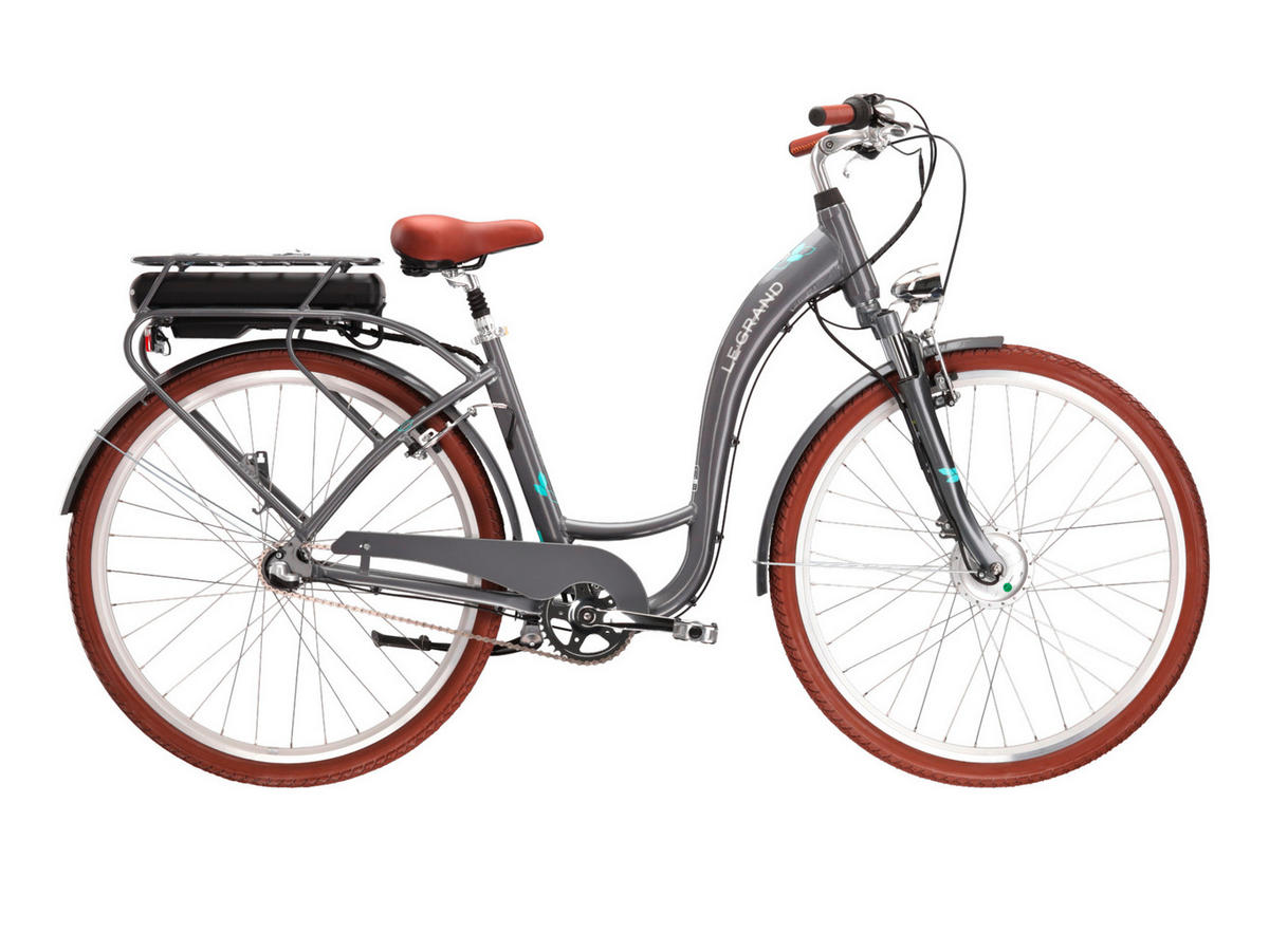 ELEKTROFAHRRAD 28 Zoll  - Grau, KONVENTIONELL, Metall (170/60/110cm)