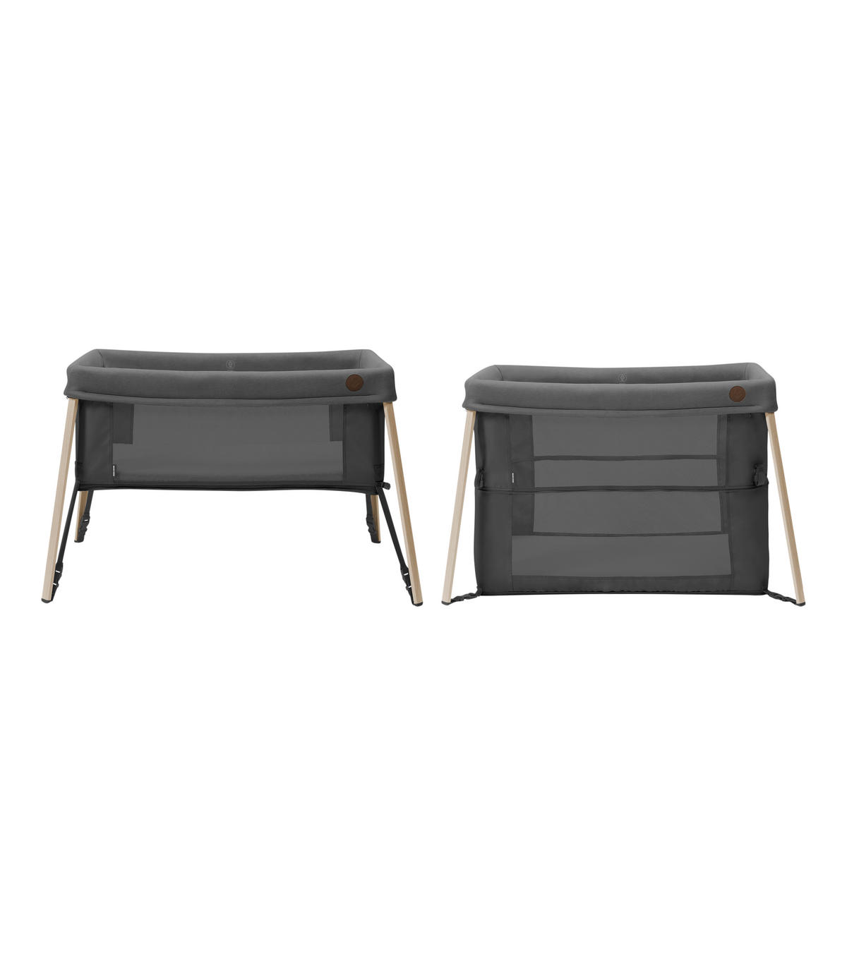 PRENOSIVI KREVETAC   68/69/115 cm    - tamnosiva, Osnovno, metal/plastika (68/69/115cm) - Maxi-Cosi