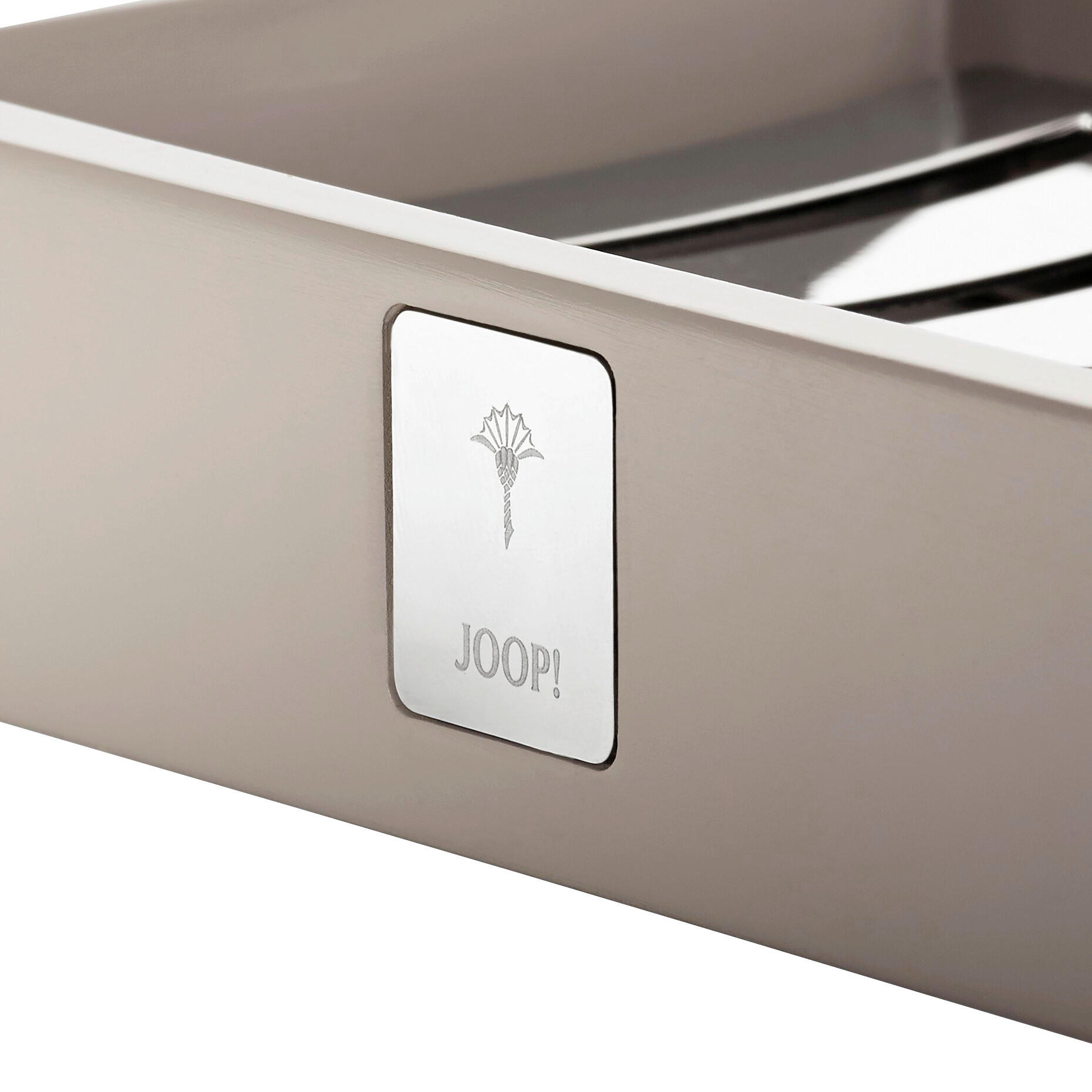 SEIFENSCHALE - Beige/Grau, Design, Kunststoff (12,5/3/8,5cm) - Joop!