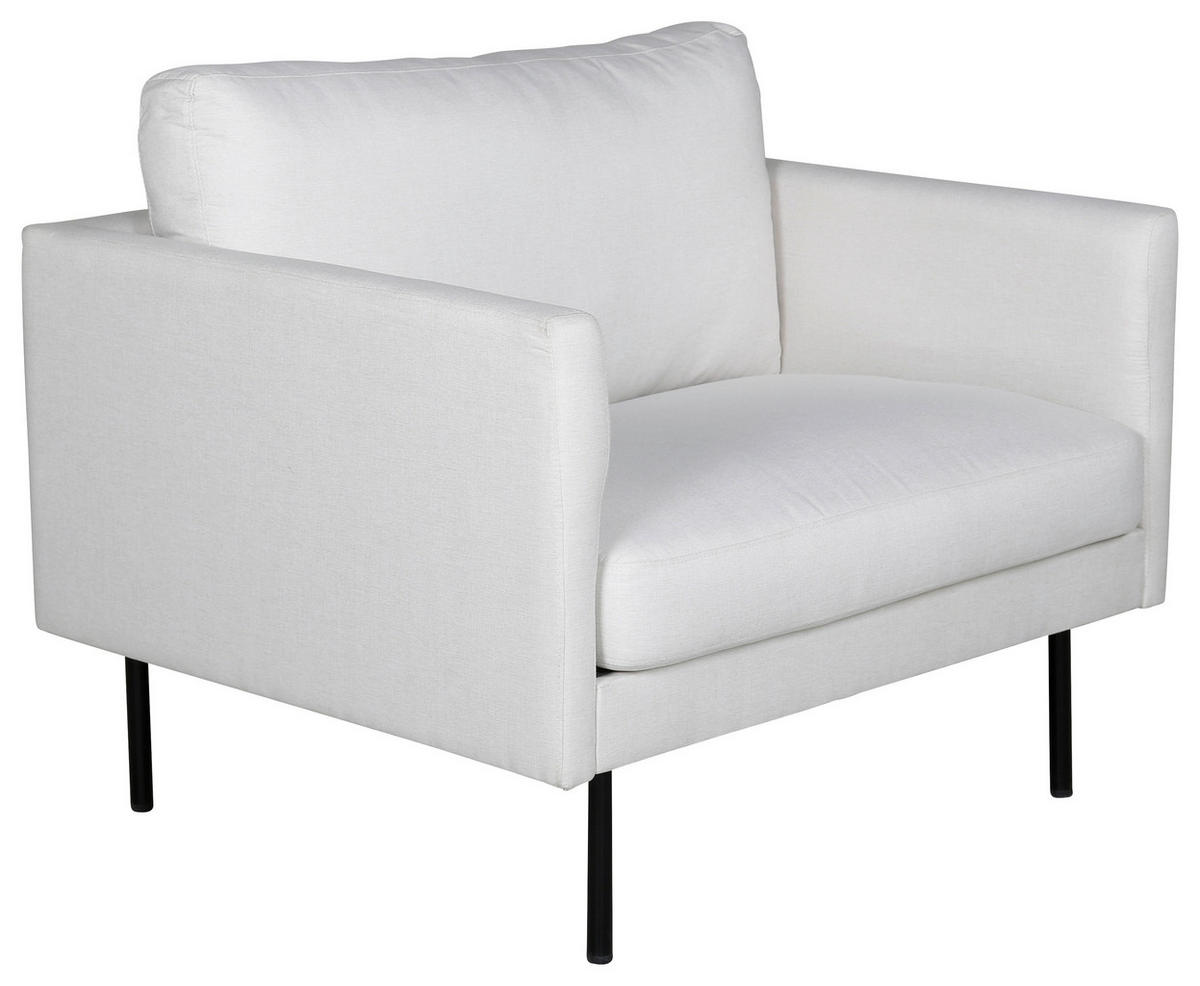 SESSEL in Schwarz, Beige  - Beige/Schwarz, Design, Kunststoff/Textil (95/80/84cm) - Livetastic