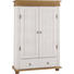 KOMMODE Kiefer massiv Kieferfarben, Weiß - Weiß/Kieferfarben, LIFESTYLE, Holz/Metall (100/147/40cm) - Carryhome KOMMODE Kiefer massiv Kieferfarben, Weiß - Weiß/Kieferfarben, LIFESTYLE, Holz/Metall (100/147/40cm) - Carryhome
